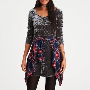 American Eagle Velvet Dress